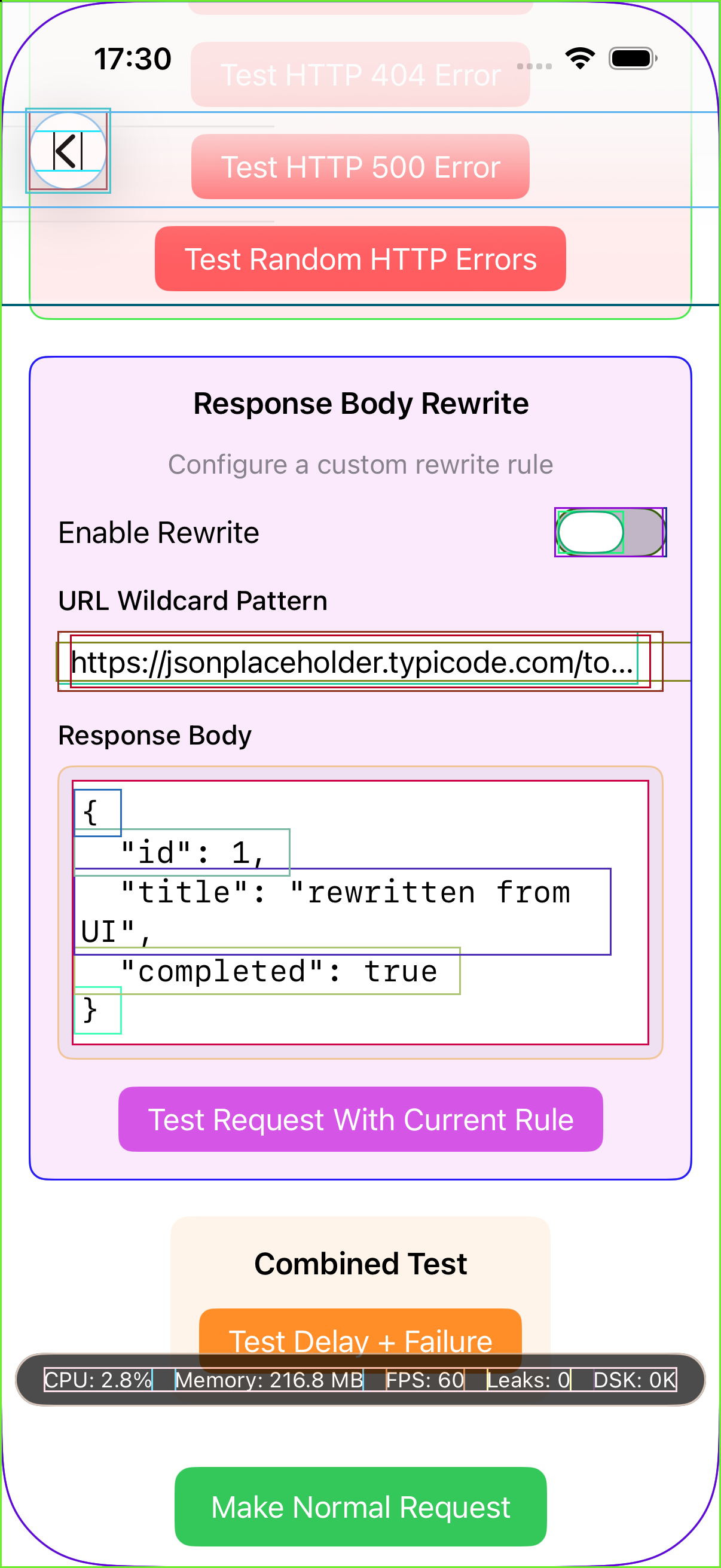 SwiftUI render tracking overlay